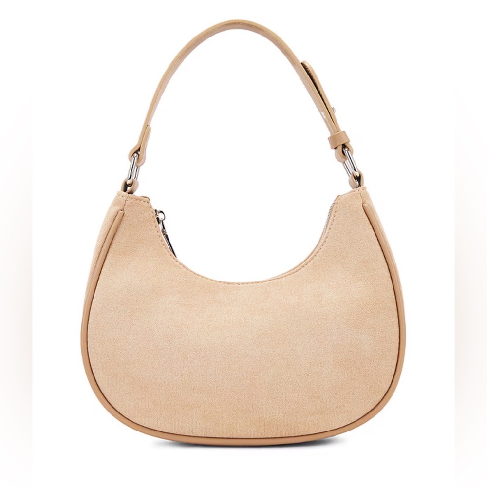 8 Other Reasons Crescent Shoulder Bag in Taupe